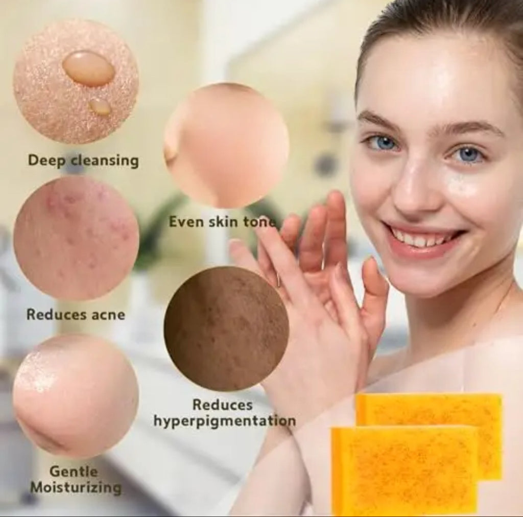 2 barre Savon turmeric à l'acide kojic 100 g