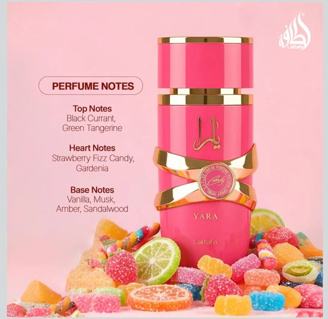 Parfum yara lafata 100 ml pour femmes